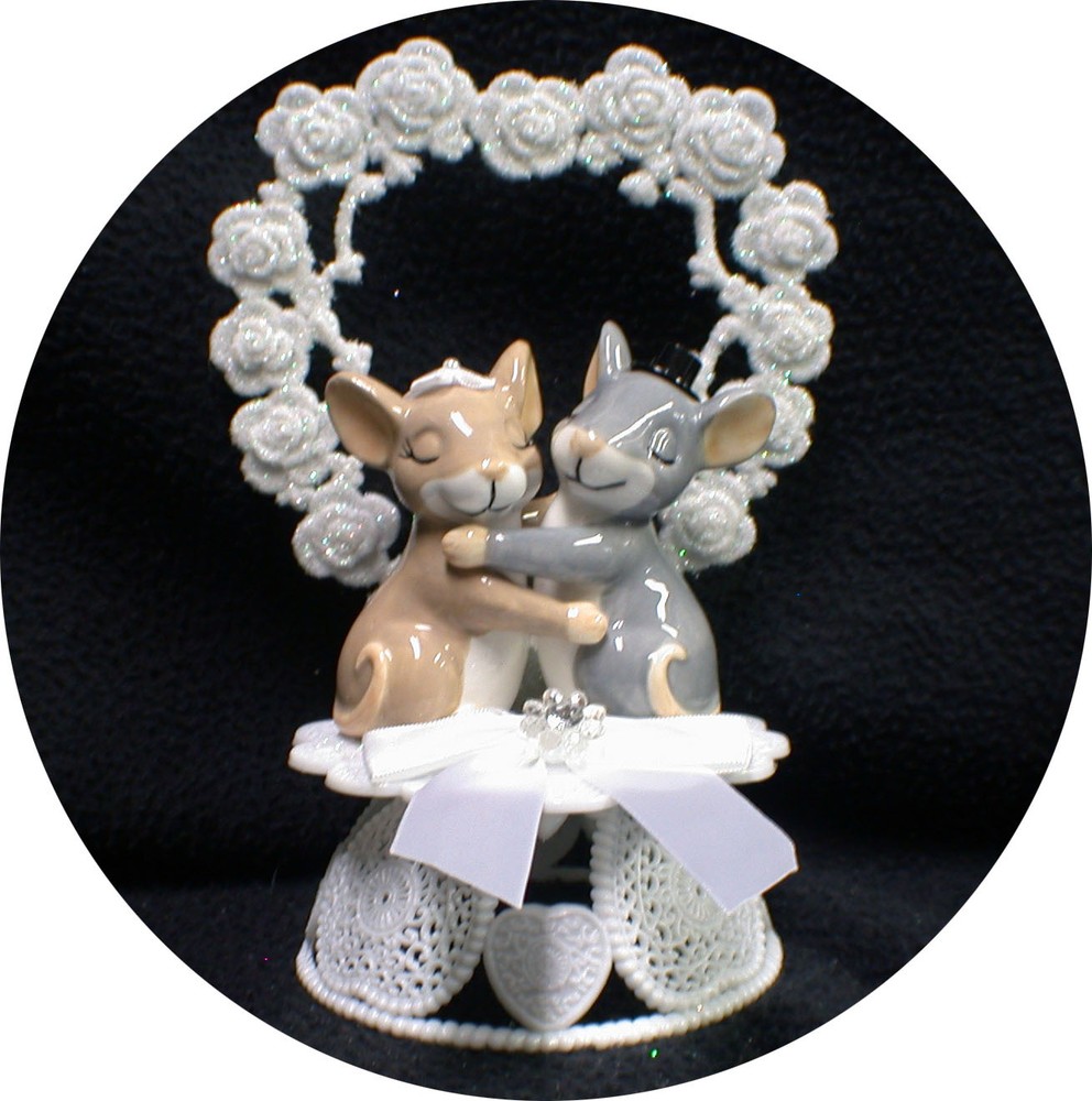 Mice Mouse Country Western Wedding Cake Topper God Beautiful Nature Outdoor Funn