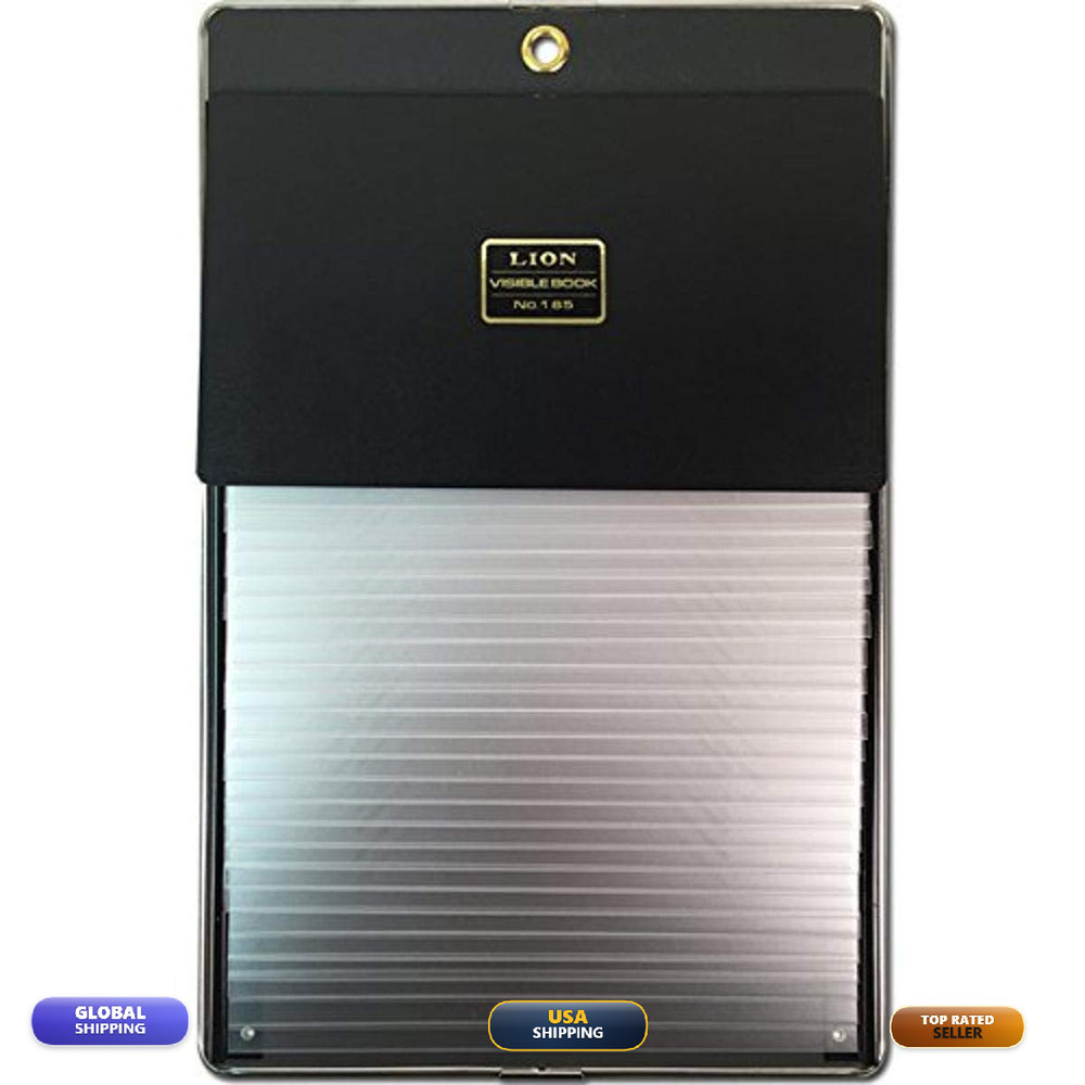 Lion Visible Record Book Removable 25-Pocket 185-N