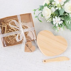 20 Natural Wooden Cheese Board FAVORS Gift Boxes Wedding Party Home Decorations