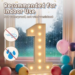 imprsv 4FT Marquee Numbers 15 Light up Number 15th Birthday Decorations Large…