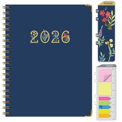 HARDCOVER 2026 Planner, 7″x9″: 14 Months (November 2025 – December 2026), Dai…