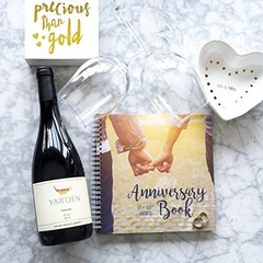 Wedding Anniversary Memory Book | A Hardcover Journal to Document