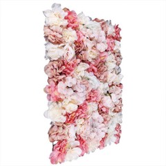 6*Flower Wall Panel Party Artificial Wedding Bouquet Decor Romantic Rose Flower~