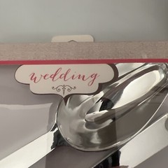 2 Packs of 2 Silver 6×2″ Plastic Shiny Candy Bar Scoops Wedding Party – NEW!