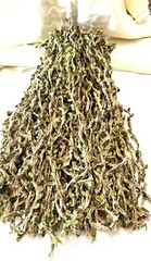 Chair Sash Tie-backs, Braided Natural Jute Twine w/Artificial Green Leaves (135)