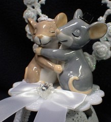 Mice Mouse Country Western Wedding Cake Topper God Beautiful Nature Outdoor Funn