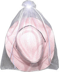 12X16 Inches Drawstring Organza Bags Sheer Large Pouches Wedding Favor Party Chr