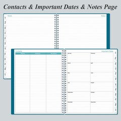 2025-2026 Planner – 8.5″ x 11″ Weekly Monthly Planner from July 2025 to June …