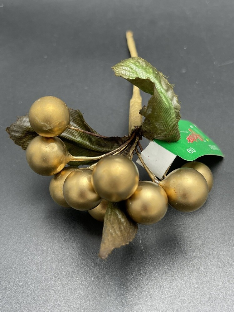 Metalic Gold Mini Flower Pick Floral Pick Hobby Lobby
