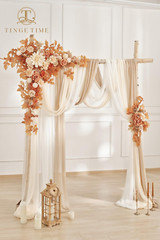 Artificial Arch Flowers Kit Pack of 5, Wedding Decorations for Reception with Ha