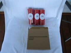 PACK OF 3~ [ 6″ X 12 YDS ]~ RED GLITTER TULLE’S~~[18″ X 36 YARDS TOTAL]~NEW!
