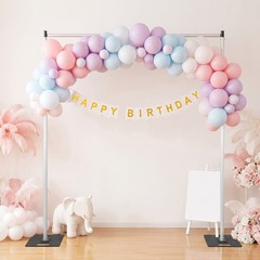 10x10ft Adjustable Wedding Backdrop Stand Background Curtain Pipe Stage Stand US