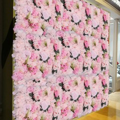 12pcs Artificial Flower Panels 24″x16″ Romantic Floral Backdrop Wedding Decor