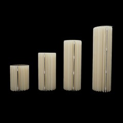 4PCS Cylinder Pedestal Flower Stands Wedding Cake Flowers Display Stand