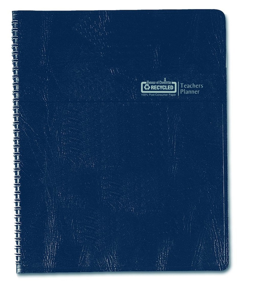 House of Doolittle 50907 Teacher’s Planner, Embossed Simulated Leather Cover,…