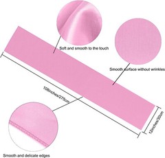 4pc 12″x 108» Pink Satin Table Runner Bright Silk Smooth Wedding Party Banquet