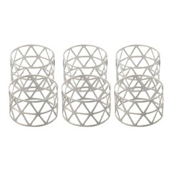 6x Alloy Napkin Rings Wedding Towel Holder /Buckle Dinner Table Party Banquet.