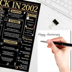 Joycard 24th Anniversary Card for Women Men, Wedding Card for Wife Husband, S…
