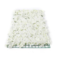 10Pcs Artificial Flower Wall Panel Realistic Flowers Board Wedding Party Decor