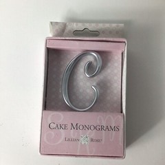 Lillian Rose Cake Monogram-letter C