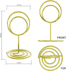 40PCS Table Number Holders, Place Cards Holder, Mini Food Labels Menu Holder, Ph