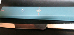 Vintage Lenox Cake Knife Wedding Promises Collection Floral Design Handle W/ Box