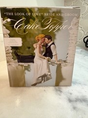 The look of love Bride and Groom Cake Topper By Weddingstar