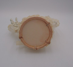 Vintage Bride & Groom Wedding Cake Topper or Wedding Shower Centerpiece