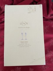 Lenox True Love Silver Plated Champagne Flute Pair 6oz Hearts Wedding Glasses