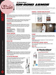 Ion-Bond Armor Penetrating Industrial Concrete Sealer – Basement Walls & Floor,
