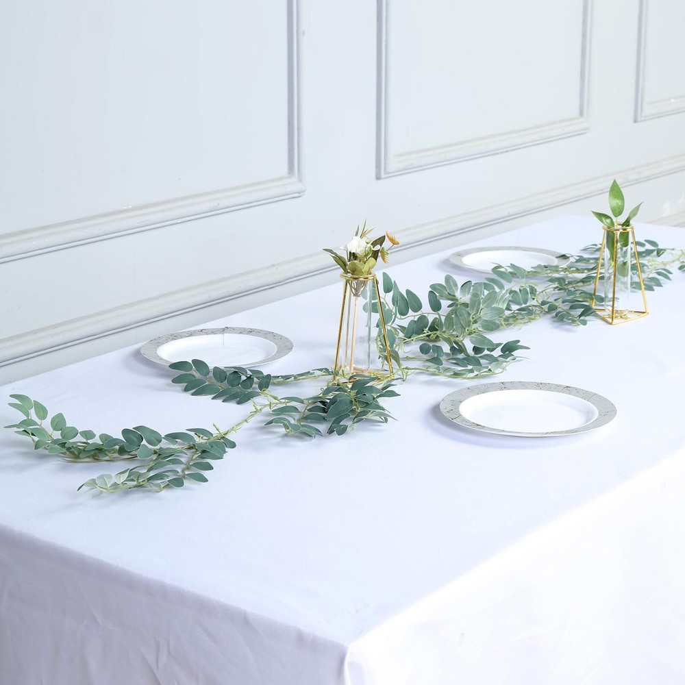 6 Light Green 36 ft long Honey Locust Artificial Foliage Botanical Garlands Sale