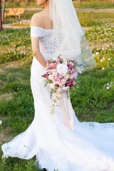 Bridal/Wedding/engagement Bouquet Artificial Flowers