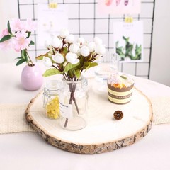 11-15″ Natural Round Poplar Wood Slices Wedding Centerpieces Crafts Decorations
