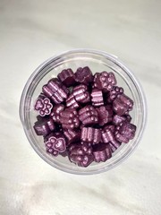 100 Count Paw Shaped Cosmic Nebula Sealing Wax Beads