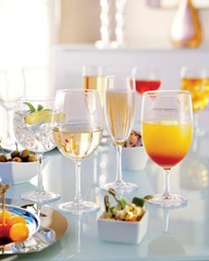 Luminarc 12 oz. Alto Clear Glass Wine Goblets 12 Piece Set