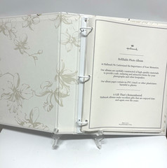 Hallmark Wedding Album Keepsake Binder w Events Pages, Photo Pages/Sleeves