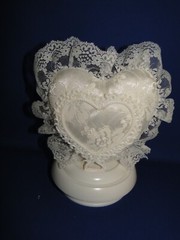 New Vintage Wilton «Lacy Elegance » Wedding Cake Top, pink , 109-2003
