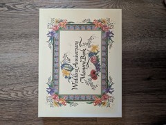 Vintage 1997 Our Wedding Anniversary Memory Book Joy Rodgers-Mernin Clean Inside