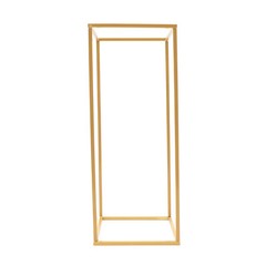 4Pcs Gold Metal Column Flower Stands Centerpiece Holder Rack Party/Wedding Decor