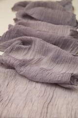 Trending! Gauze Wedding Cheesecloth table runner, Wedding table decor, Styling