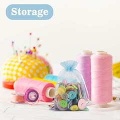 100/120 bolsas de organza multicolor de 4×6 pulgadas, pequeñas bolsitas para