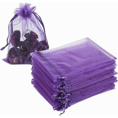 100 200pcs 4×6″ Drawstring Organza Gift Bags Wedding Party Candy Jewelry Pouches