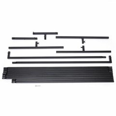 90.55*23.62*90.55in Free Standing Wedding Backdrop Stand Iron Rectangular Stand