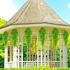 4Pcs Artificial Boston Fern Plant Fake Hanging Trailing Foliage Vine Home Decor