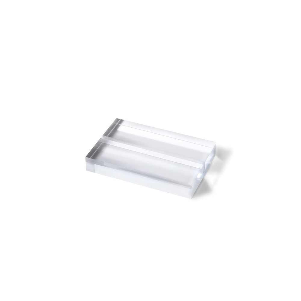 UNIQOOO 3″ Clear Acrylic Stand | Wedding Sign Holders, 20 Count 3″, Pack of 20