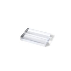 UNIQOOO 3″ Clear Acrylic Stand | Wedding Sign Holders, 20 Count 3″, Pack of 20