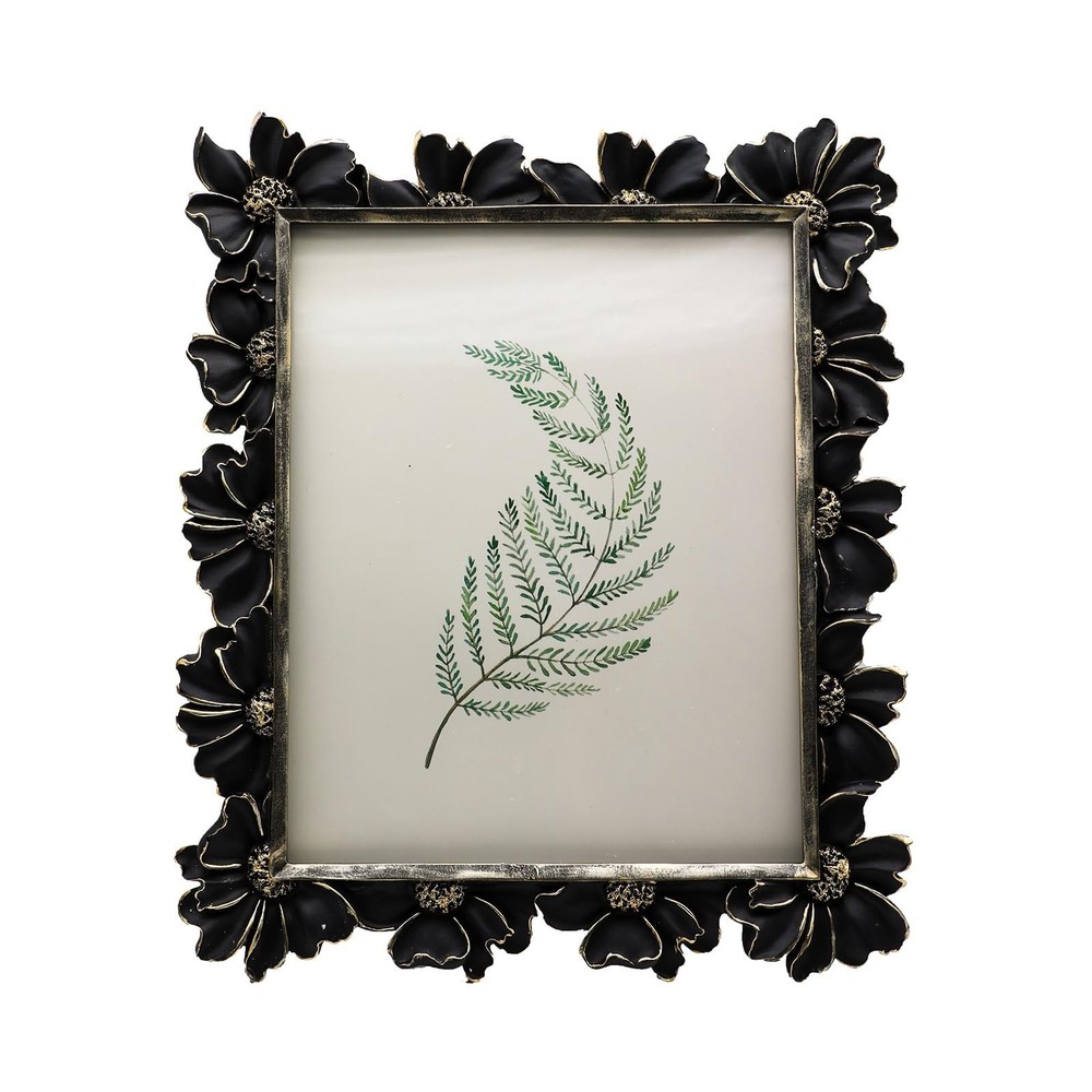 8×10 Vintage Picture Frame, Antique Black Ornate Photo Frame, for Tabletop an…