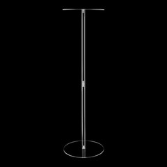10pcs Acrylic Flower Vase Balloons Rack Stand Weddings Backdrop Decoration 80cm