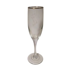 Vintage 1996 Pepe Le Pew & Penelope Wedding Toasting Glasses w/Gold Rim-SEE DESC
