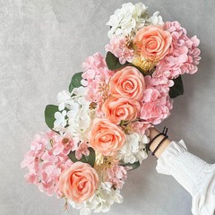 Bridal Eucalyptus Floral Arrangement 50cm Aisle